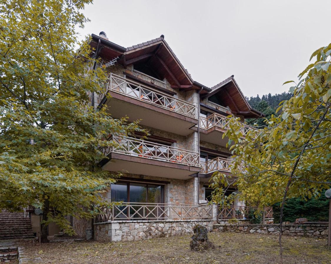 Parnassus Dreamwood Chalet Eptálofos 外观 照片